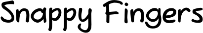 Snappy Fingers Font