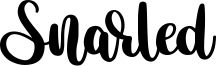 Snarled Font