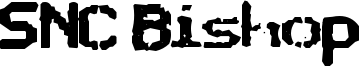 SNC Bishop Font