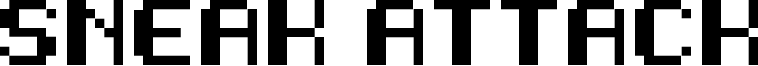 Sneak Attack Font
