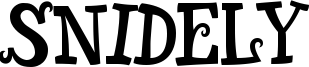 Snidely Font