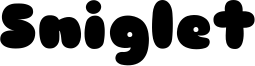 Sniglet Font