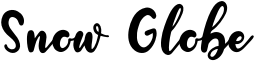 Snow Globe Font