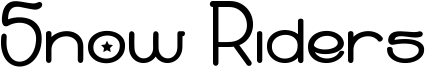 Snow Riders Font
