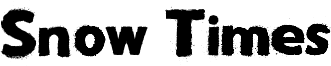 Snow Times Font