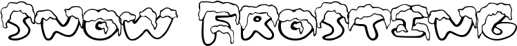 Snow Frosting Font