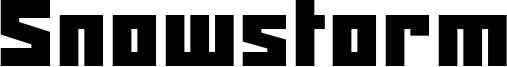 Snowstorm Bold.otf