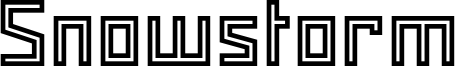 Snowstorm Inline.otf