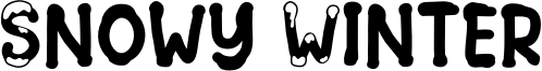 Snowy Winter Font