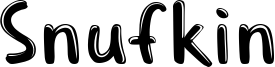 Snufkin Font