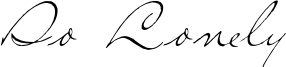 So Lonely.otf