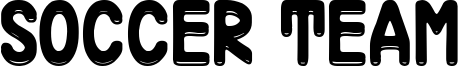 Soccer Team Font