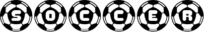 Soccer Font