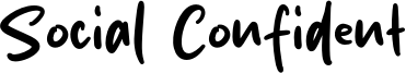 Social Confident Font