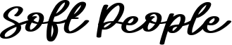 Soft People Font