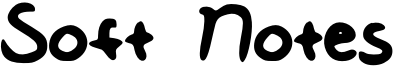 Soft Notes Font