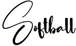Softball Font