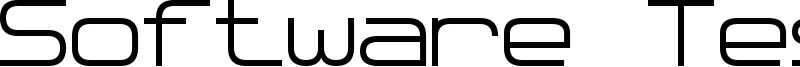 Software Tester 7 Font