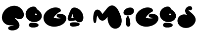 Soga Migos Font