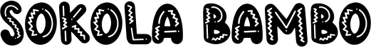 Sokola Bambo Font