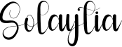 Solaytia Font