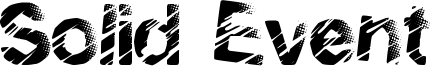 Solid Event Font