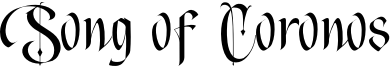 Song of Coronos Font