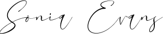 Sonia Evans Font