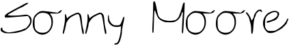 Sonny Moore Font