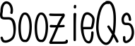 SoozieQs Font