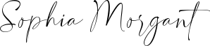 Sophia Morgant Font