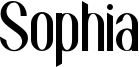 Sophia Font