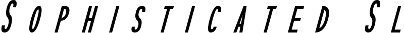 Sophisticated Slims Regular Italic.otf