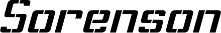 Sorenson Italic.otf