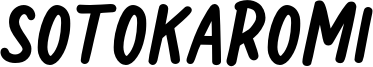 Sotokaromi Font