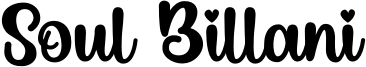 Soul Billani Font