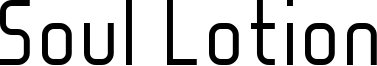 Soul Lotion Font