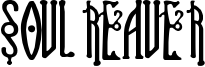 Soul Reaver Font