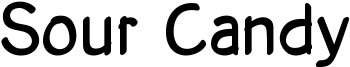 Sour Candy Font
