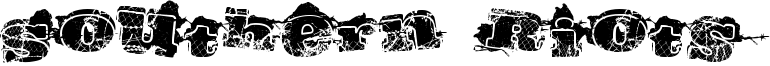 Southern Riots Font