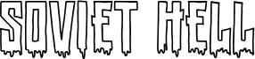 Soviet Hell Font