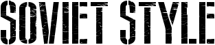 Soviet Style Font