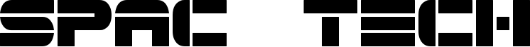 Spac3 Tech Font