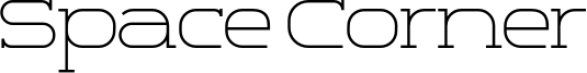 Space Corner Font