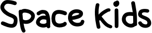 Space kids Font