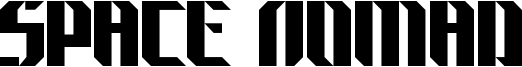 Space Nomad Font