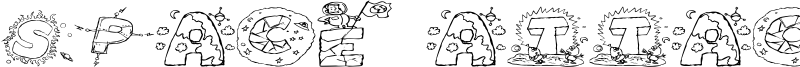 Space Attack Font