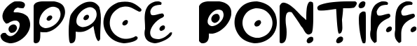 Space Pontiff Font