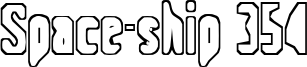 Space-ship 354 Font