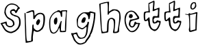 Spaghetti Font
